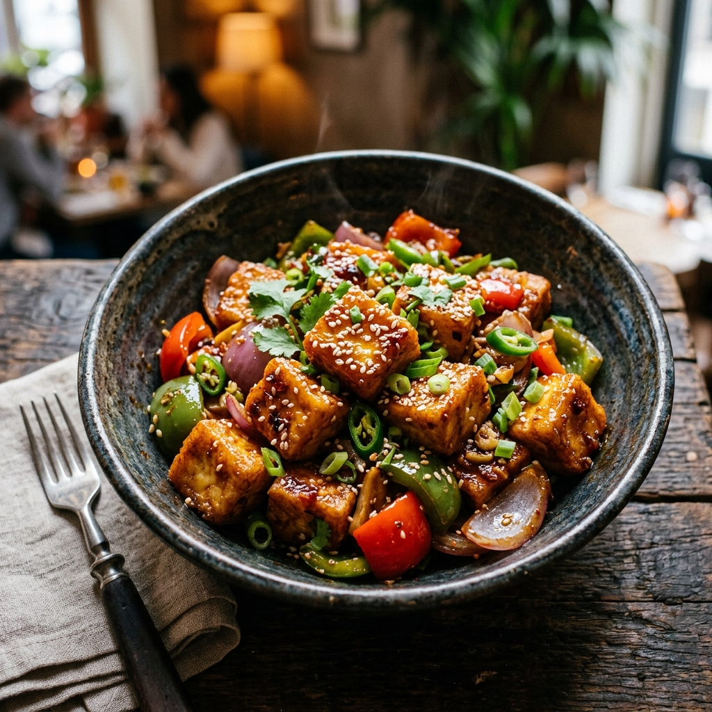 Chilli Paneer [8 pc]